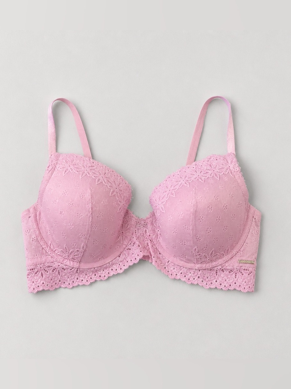 La Vie En Rose Light Pink Lace Underwire Bra